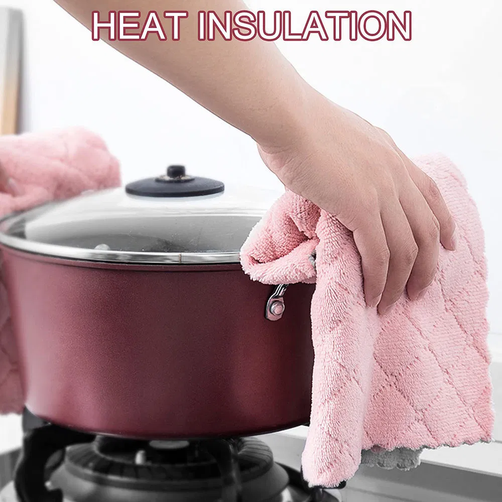 No Shedding Soft Premium Dish Cloths Microfiber Cleaning Cloth Microfiber Towel Microfibercar Towel