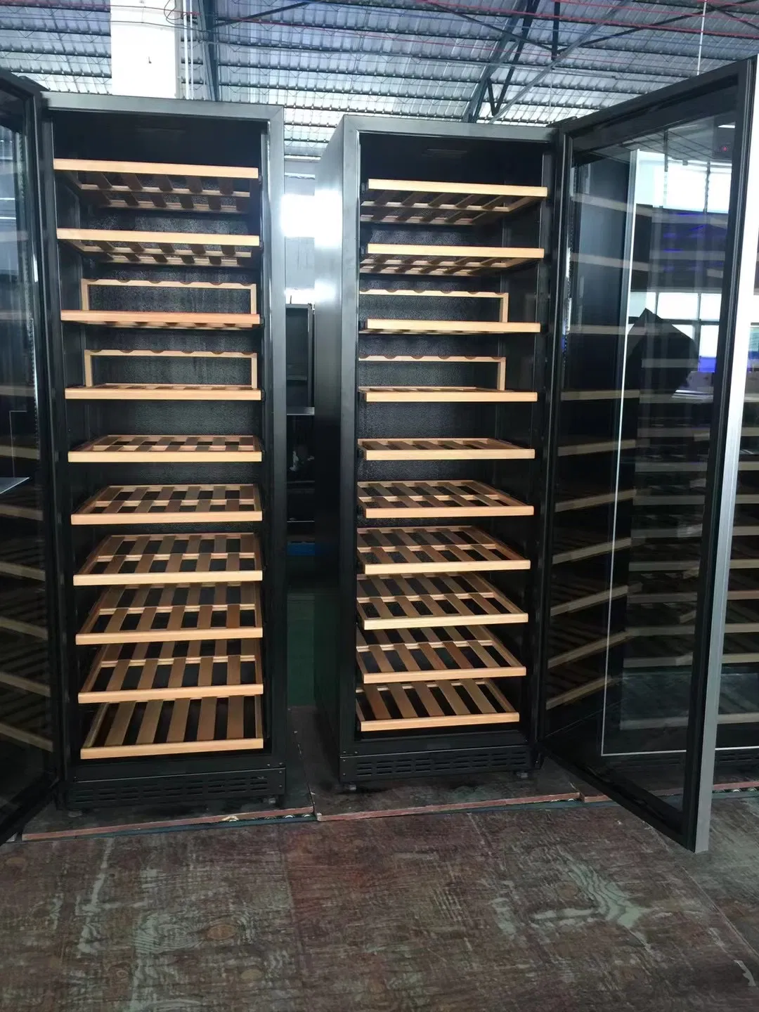 Single or Doubel Door Show Case Refrigerator Wine Cooler