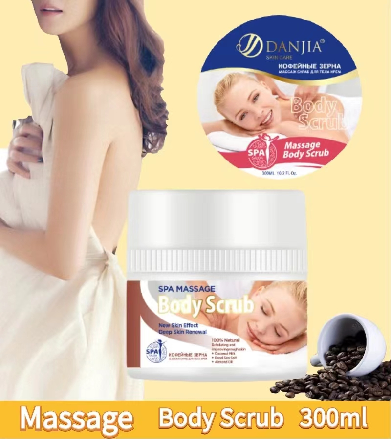 Rose Essential Oil Exfoliating Body Scrub