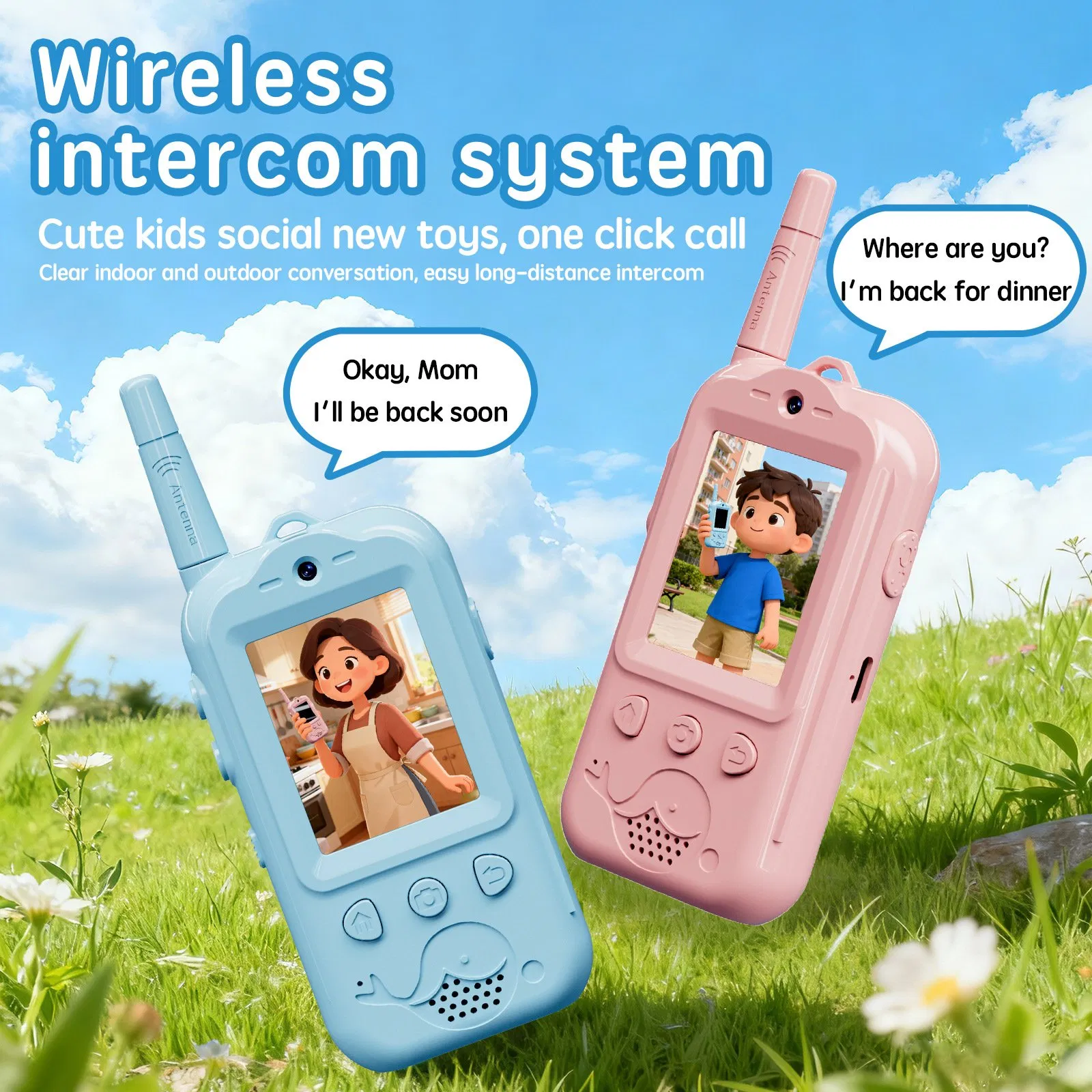 Детская видеорация JK500 с Wi-Fi