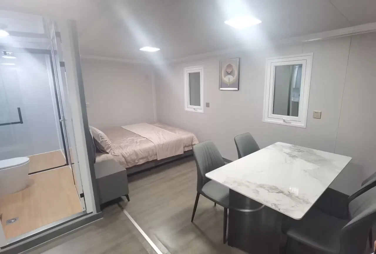 Prefab Expandable Container Homes Tree House Folding Extended Mobile Superb Garage Car Container France