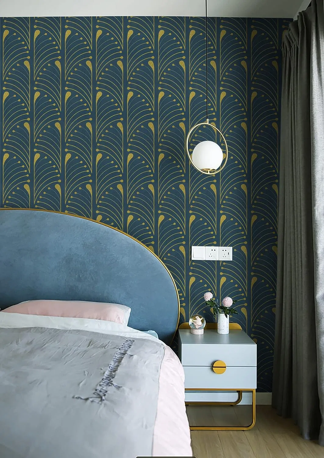 Removable Self Adhesive Wallpaper for Walls Bedroom Home Decoration