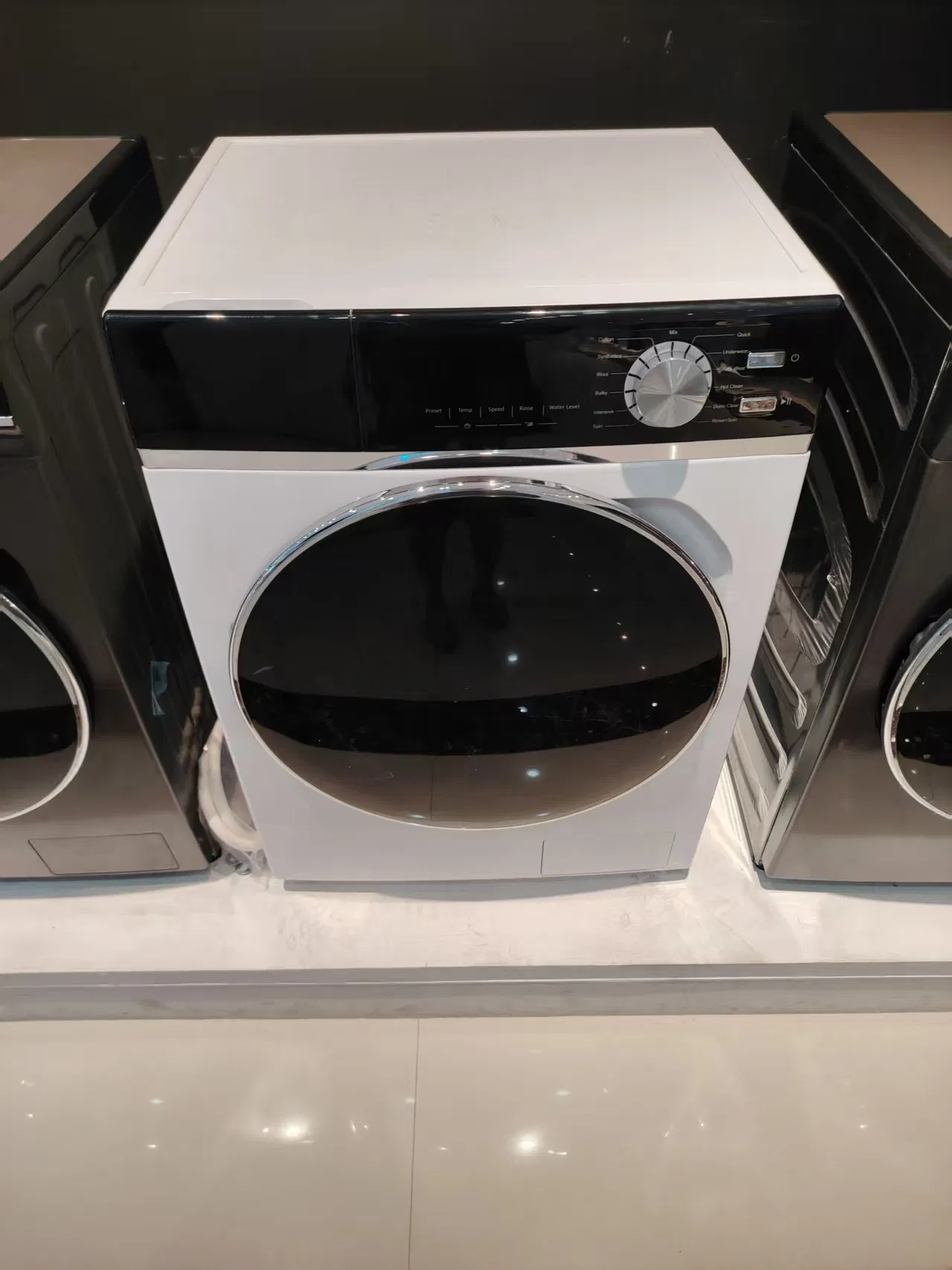 Home Use Front Loading Automatic Clothes Cleaning Laundry Equipment From Manufacture Direct Selling