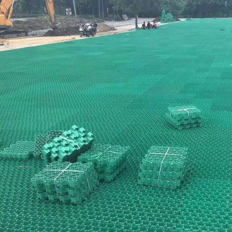 Plastic Grass Grid Paver HDPE Paving Gravel Grids for Parking Lot Honeycomb Paver Soil Stabilizer Driveway Durable Landscape Turf Dam Planting Fire Exit