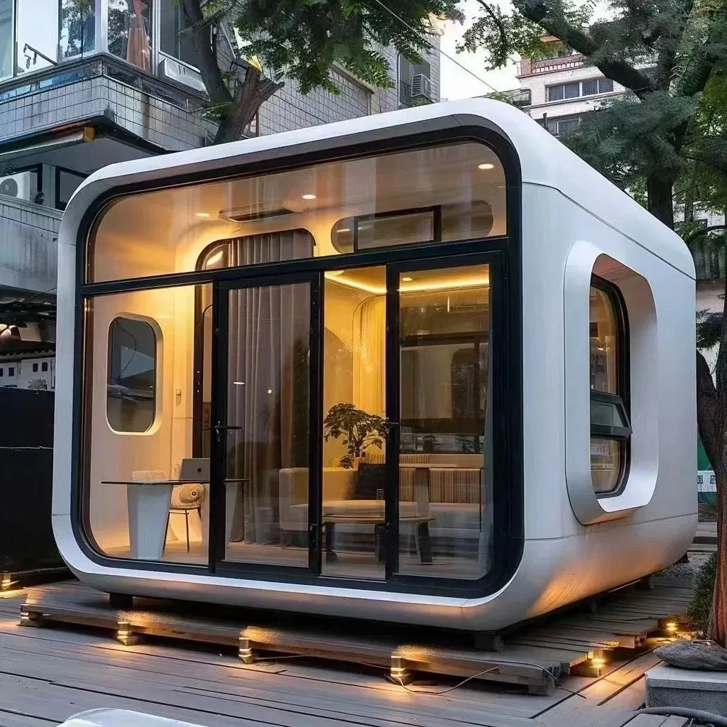 High Quality Capsule/Shipping Container/Fabricated Cabin/Mini Modular Homes