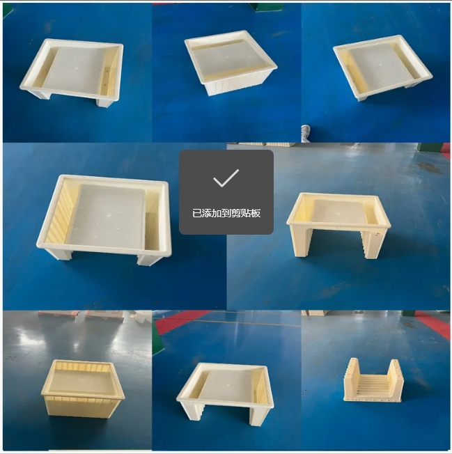 Durable Plastic Three-Slot Cable Trough Mold for Efficient Wiring