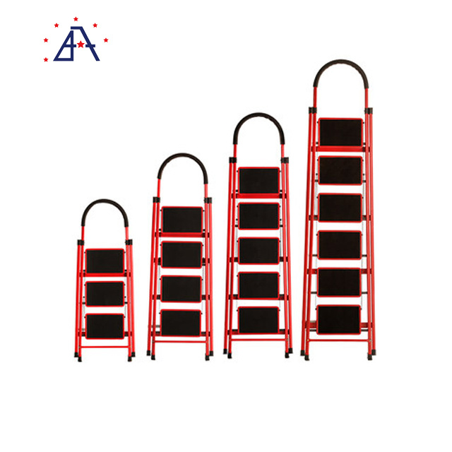3 4 5 8 Steps 330lb Capacity Household Multipurpose Construction Ladder Folding Aluminum Step Stand Extensions Step Ladders