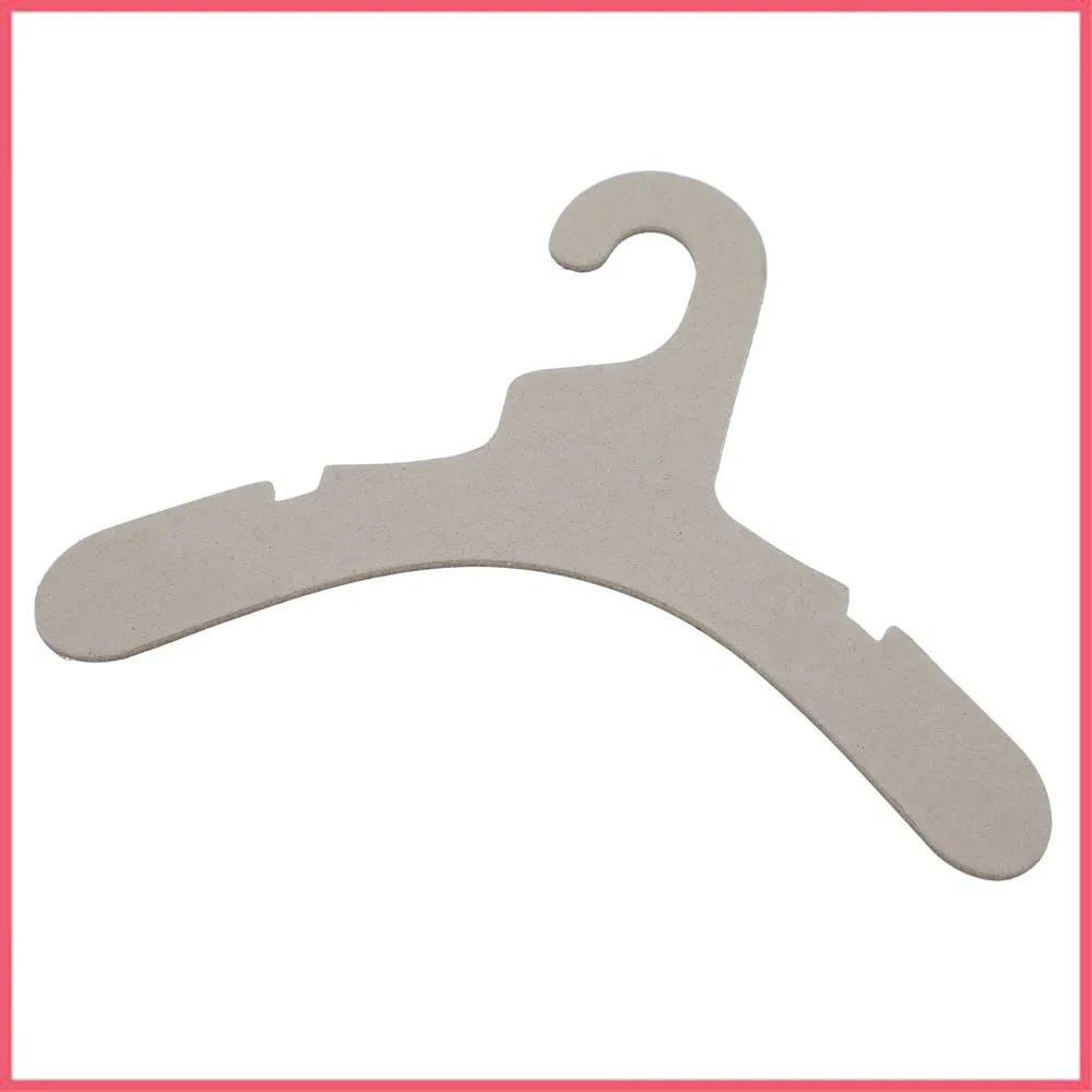 FSC Custom Printed Kraft Cardboard White Brown Gray Baby Adult Man Woman Paper Towel Sweaters Shirts Underwears Trousers Clothes Clothing Shop Display Hanger