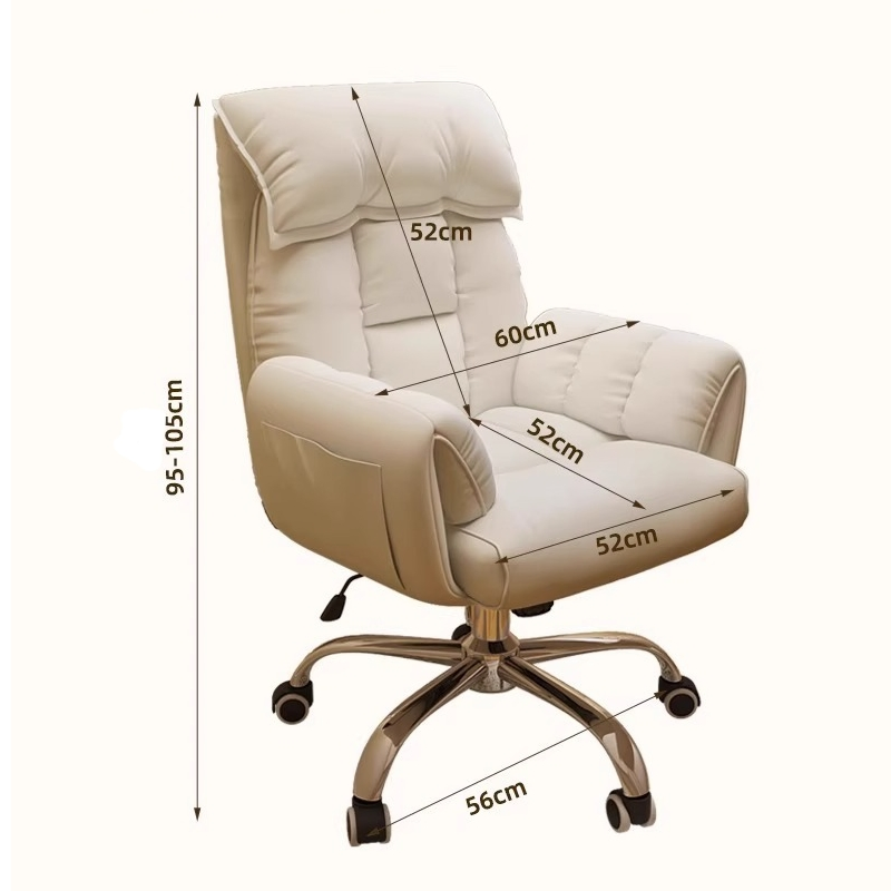 Wholesale Home Office Furniture Comfortable Sofa Chair Design Swivel Computer Chair with Lift & Reclining Footrest