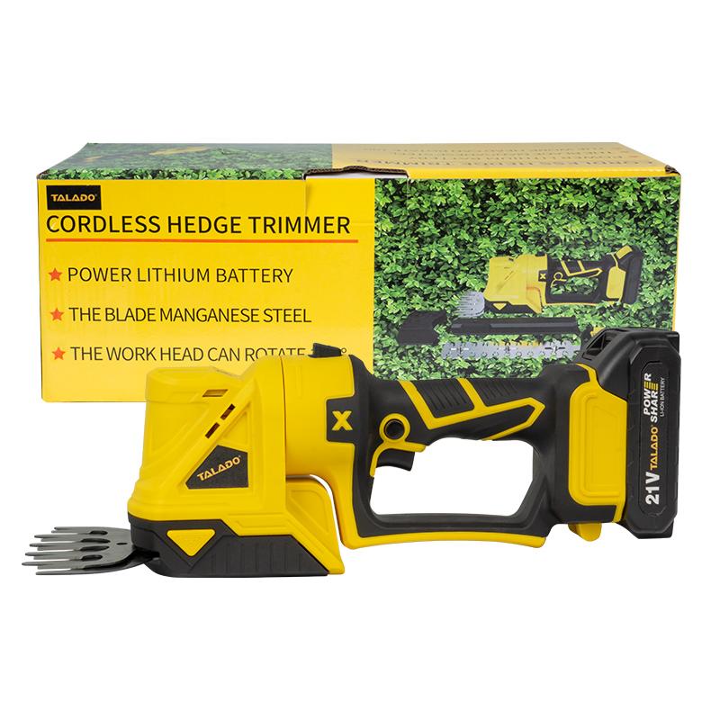 Portable Electric Hedge Trimmer Cordless Rechargeable Garden Pruning Tool