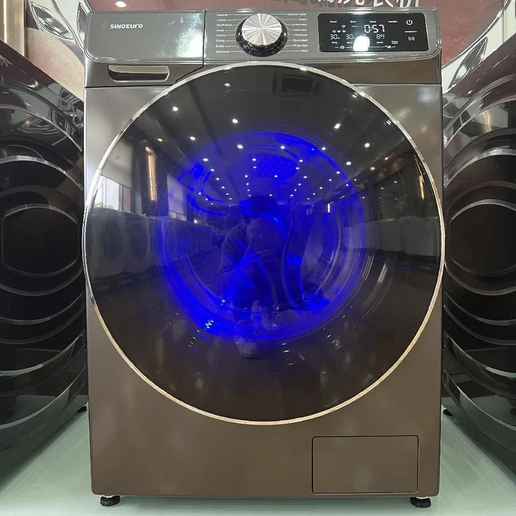 10kg Front Loading Automatic Washing Machine Energy Saving Home Laundry Washer