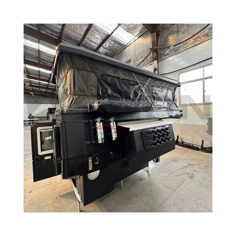 2025 New Design Truck Camper Overland Pop up Hard Sided Shell Popup Tent Truck Rig Camper Motorhome Parts