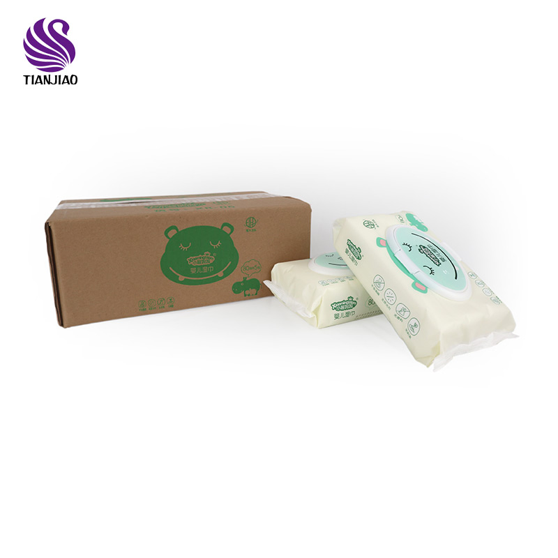 Sample Provided Baby Unscented Wipes Made of Non-Woven