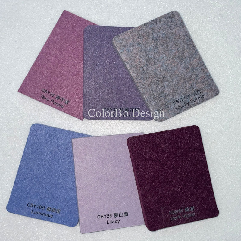 Decorative 100% PET Polyester Fiber Acoustic Panel for Ceiling