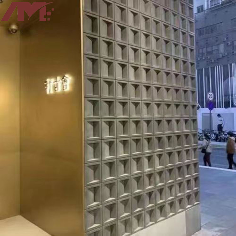 Foshan Factory Home Indoor Outdoor Tile Clay 3D Hollow Wall Bricks