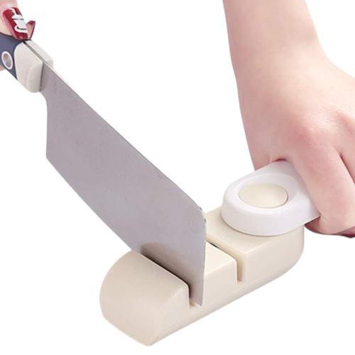 Knife Sharpener, Premium Quality Knife Sharpener Easy Manual Sharpening Dull Steel Paring Chefs Pocket Folding Knives, Rotatable Handle Kitchen Outdoor Wbb12170