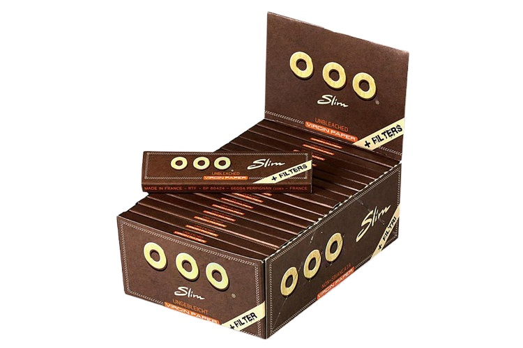 OEM Oocb Premium King Size Slim 24 Booklets Cigarette Rolling Paper Box