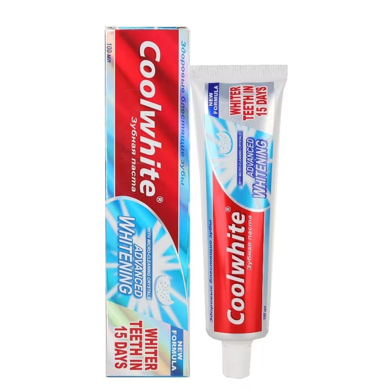 Natural Mint Coconut Toothpaste for Customized Private Logo Home Use
