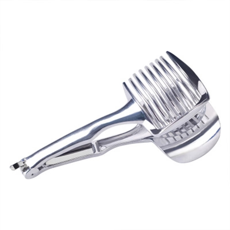 Fruit Lemon Slicer Stainless Steel Multifunctional Fruit Splitter Handle Tomato Slicer Household Fruit Cutter Tool