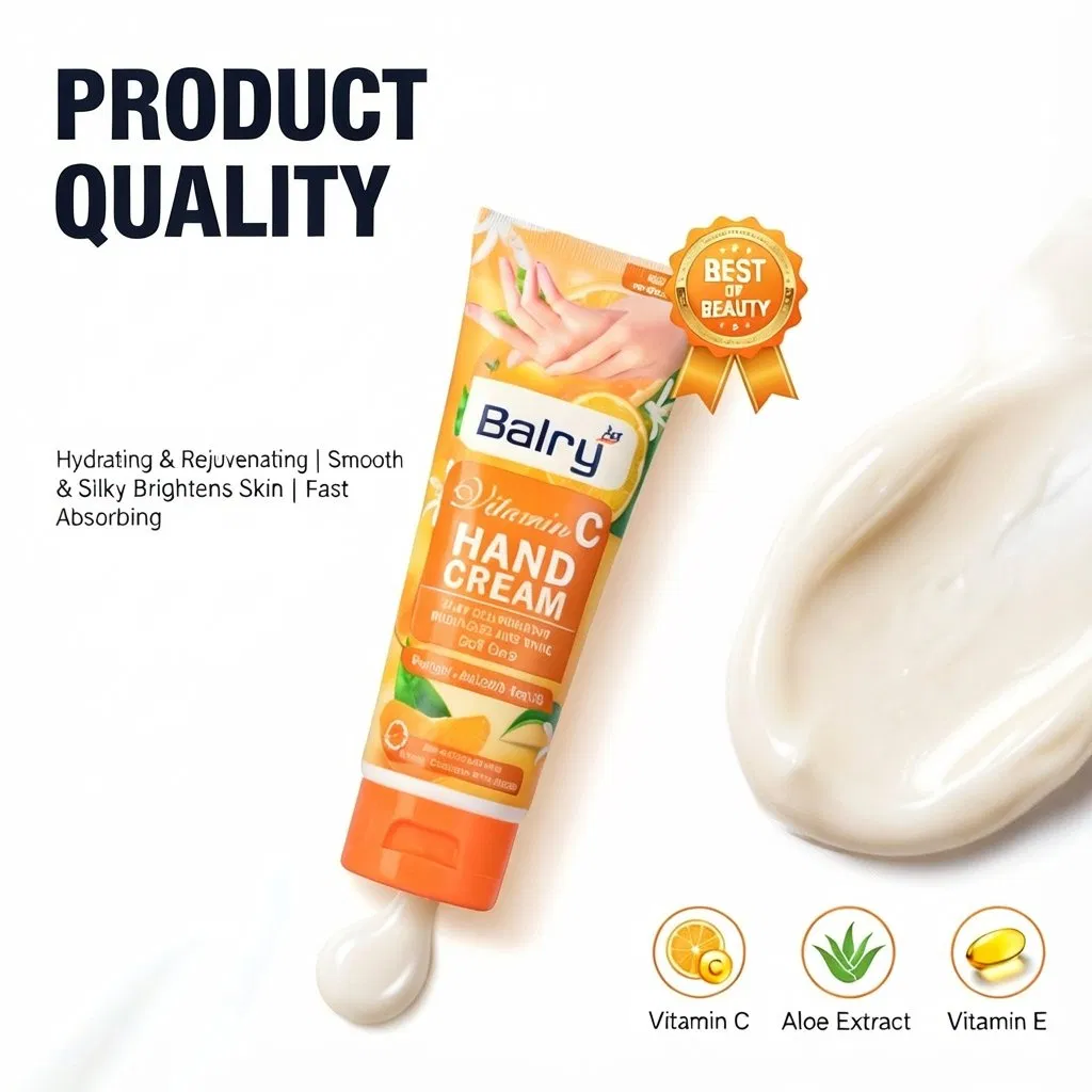 Nourishing Vitamin C Hand Cream for Silky Smooth Skin