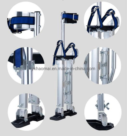 18′ ′ -30′ ′ Aluminum Drywall Stilts Height Adjustable Lifts Tool Construction Stilts for Sheetrock Painting Painter Taping