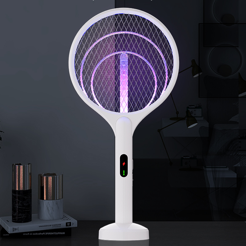 Night Cat Bug Zapper Racket Electric Fly Swatter
