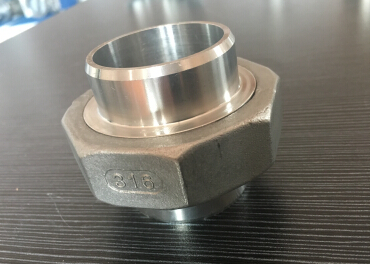 Stainless Steel Welded Hex Hexagonal Type Union