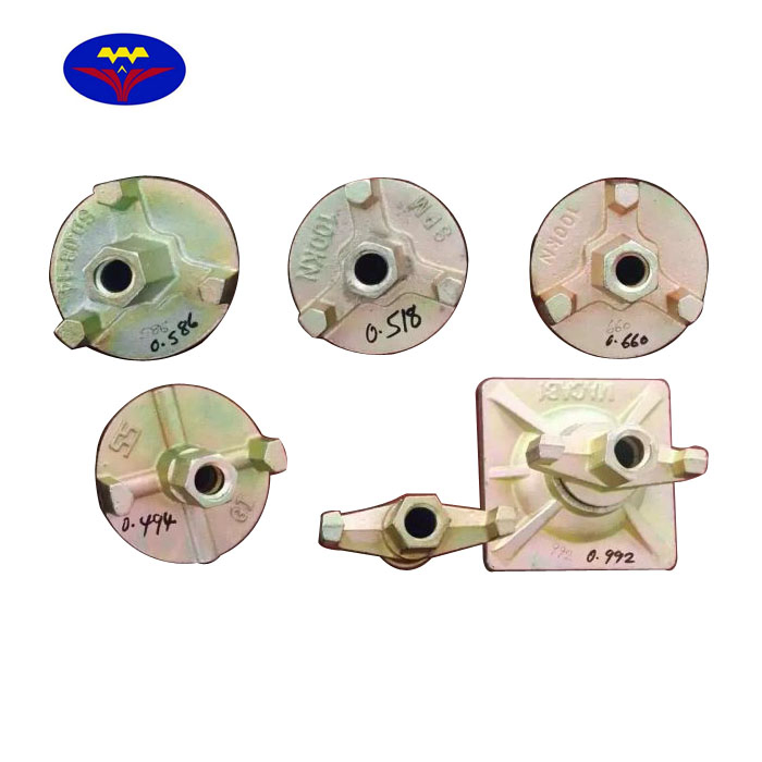 Drop Forged Formwork Wing Nut Anchor Nut for Tie Rod