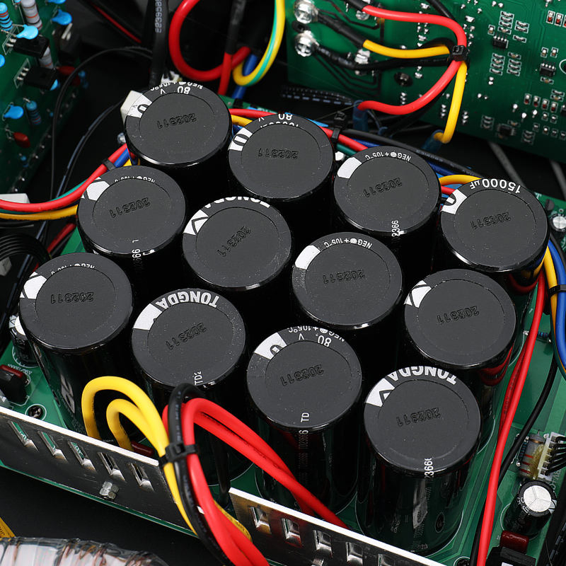 Professional Audio Amplifier 2 Channel Class H Power AMP for Bass Speakers and Stage