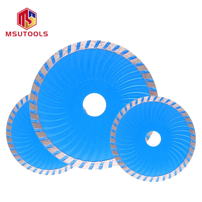 Industrial Grade Turbo Diamond Saw Blade OEM Customizable Fast Cutting for Granite Marble Quartz Stone Hot Press Sintered