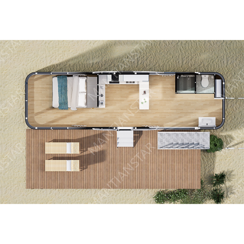 Mantianstar M9 Prefabricated House Modern Container Double Deck Mobile Space Capsule House