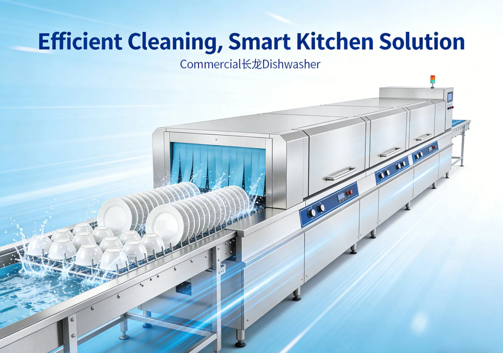 Hot-Selling Commercial Restaurant Large-Capacity Dishwasher for China in 2026
