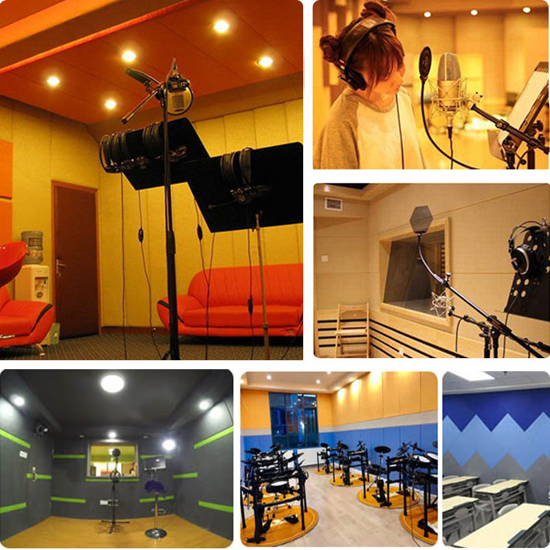 High Density Dust-Proof Acoustic Polyester Acoustic Panel Felt Sound Absorbing Ceiling Acoustic Panels