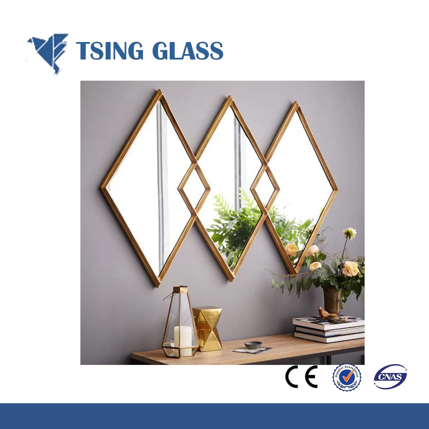 2-8mm Silver Mirror / Double Coated Silver Mirror / Silver Mirror