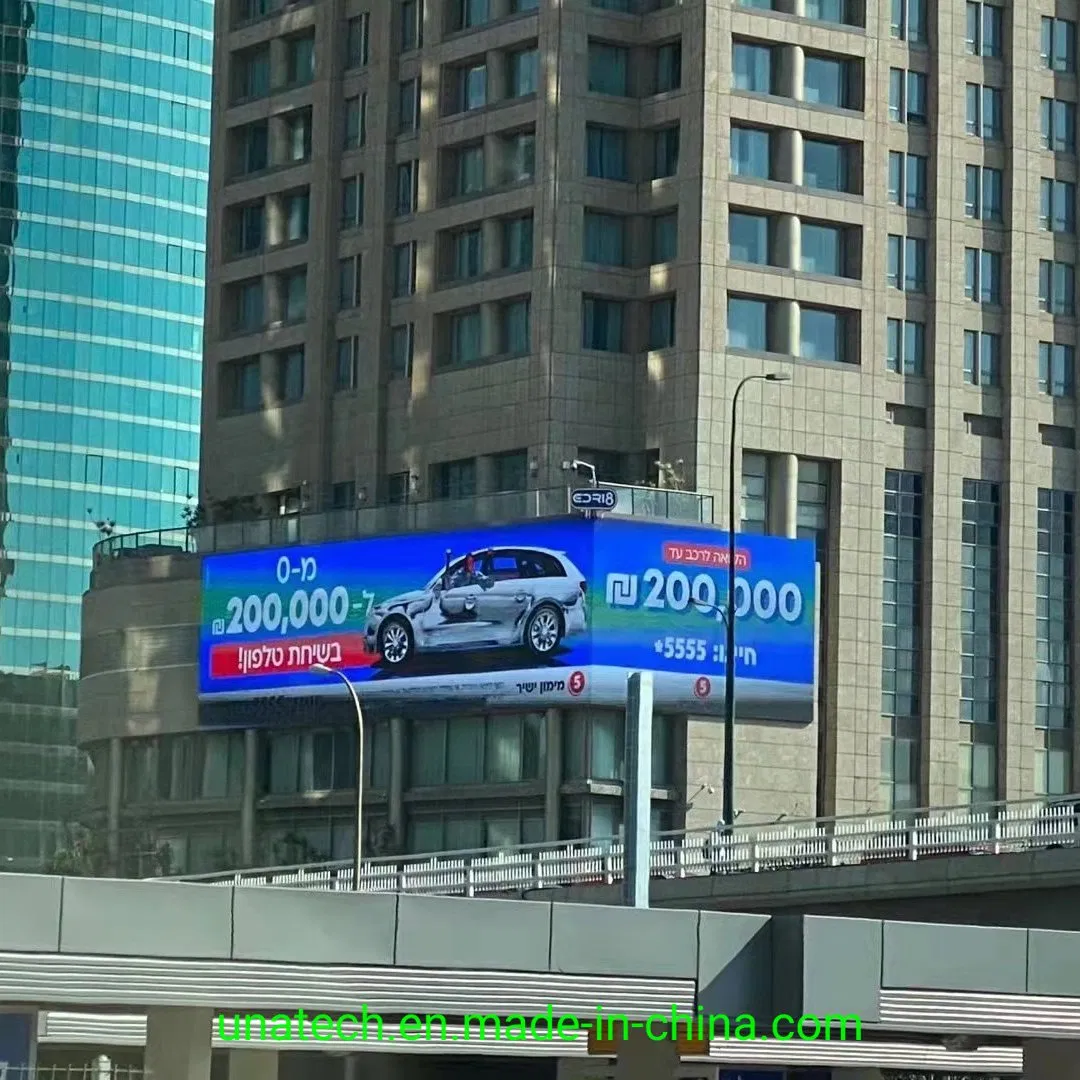 Outdoor Road P6 LED Screen 3D Digital Board Wall Video Sign Panel Display