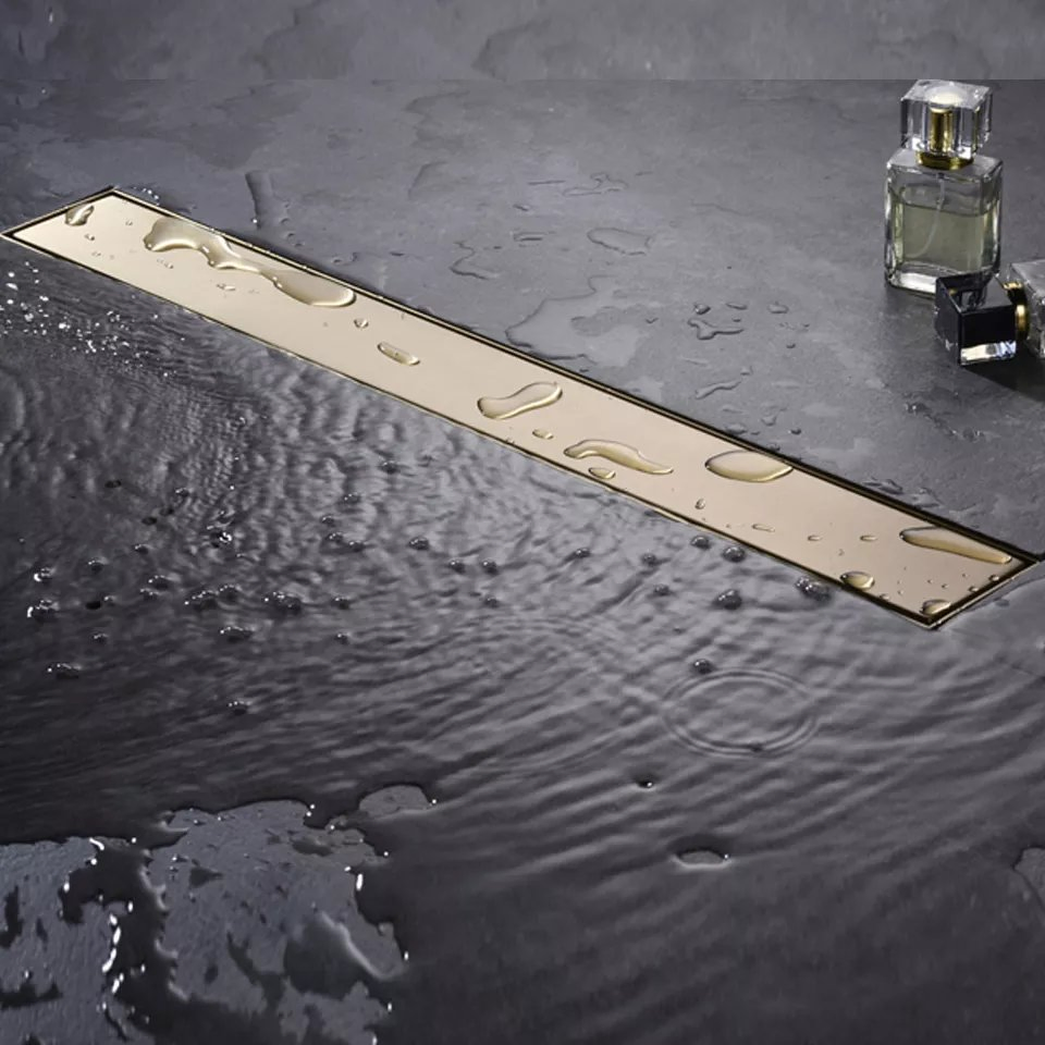 Wholesale 304 Stainless Steel Linear Anti Odor Tile Insert Shower Floor Drain