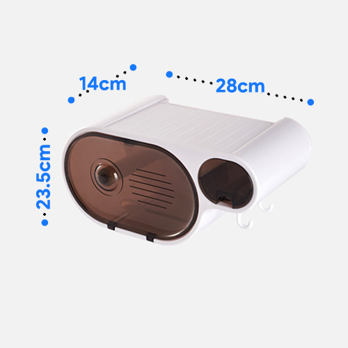 Multi Function Wall Type Tissue Box Strong Adhesive Tissue Holder