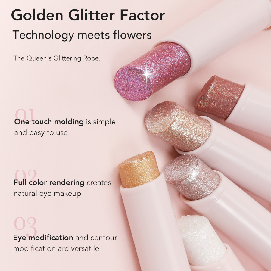 Makeup Jelly Star Shimmering Pearl Eyeshadow Pen Highlighter Under-Eye Brightener
