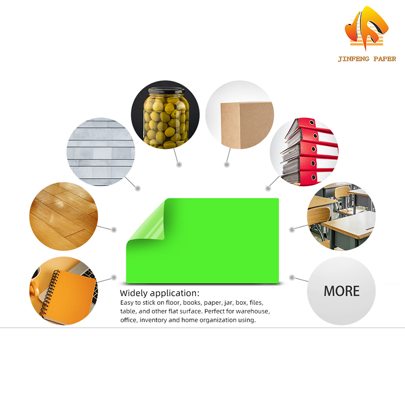 Customizable Colorful Writable Adhesive Labels for Office Organization