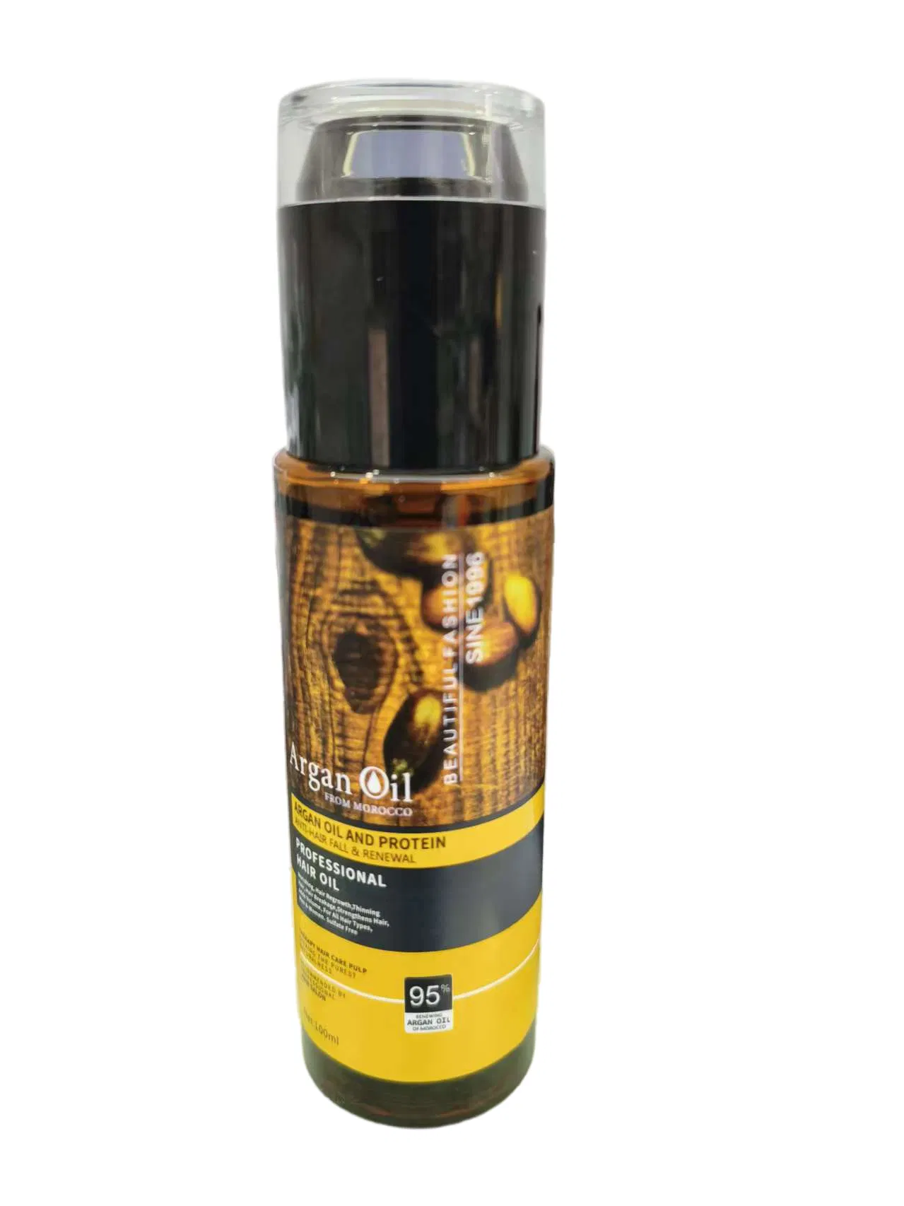 OEM Manufacturer 100ml Hair Oil Treatment Nourishing Perfume Fragrance Hair Oil Serum Repairing Hair Keratin Argan Oil