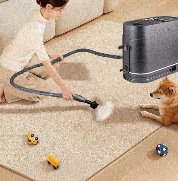 2025 new design 1200ml water tank Multi function Household Steam Cleaner with 3.5-4.5 Bar Steam Pressure and Blue Light Anti-bacterial Function