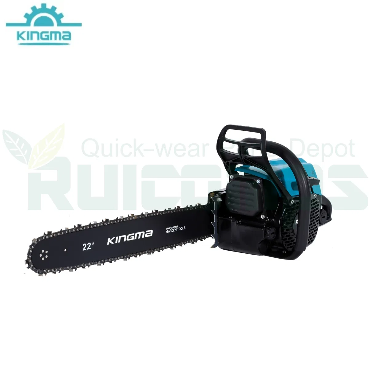 Kingma Kms 381 (MS381) Magnum 72.2cc Gas Chainsaw with 20" Bar for Professional