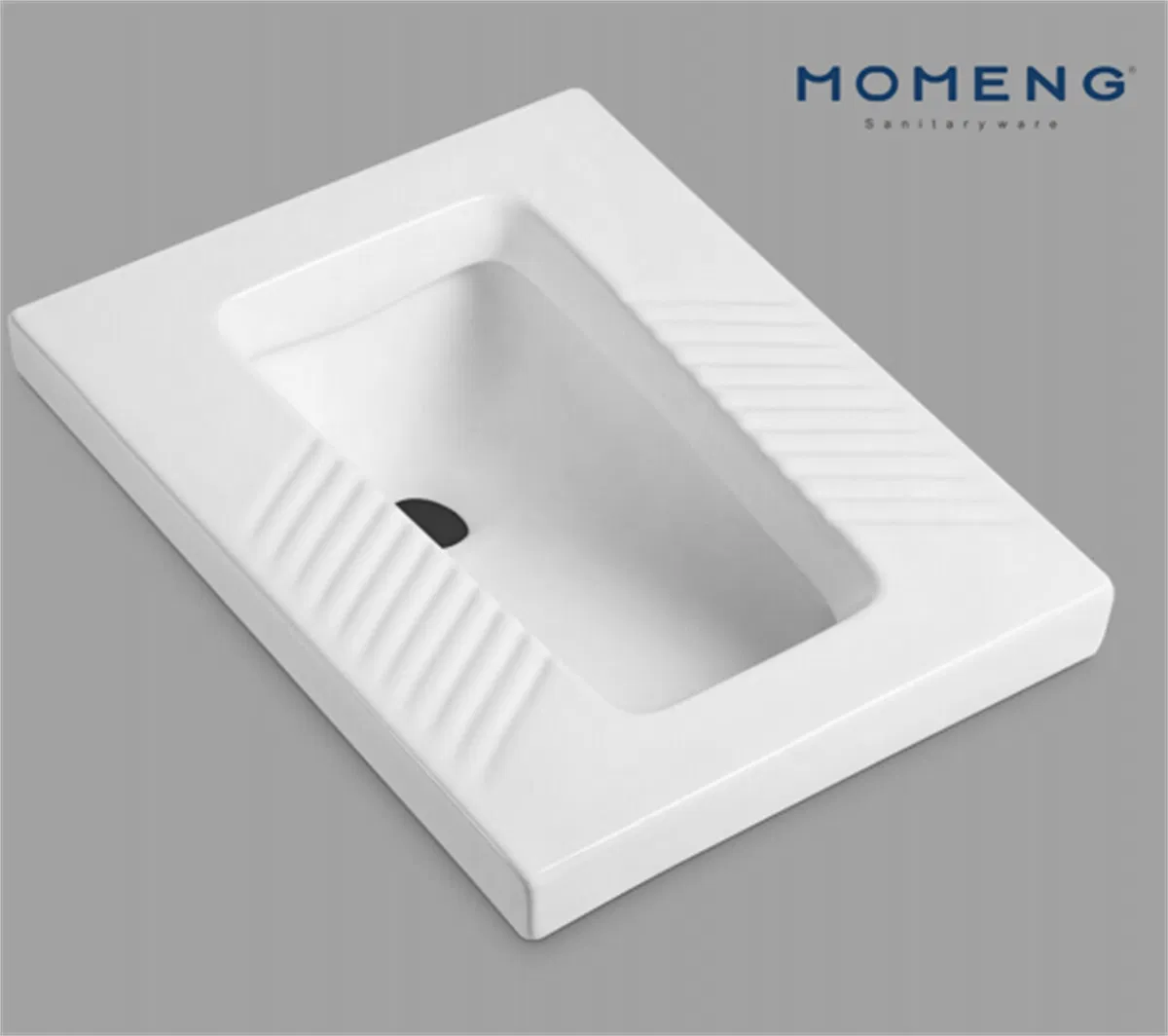 Ceramic Build-in Platform Gravity-Fed Flushing System Popular Squatting Pan W. C