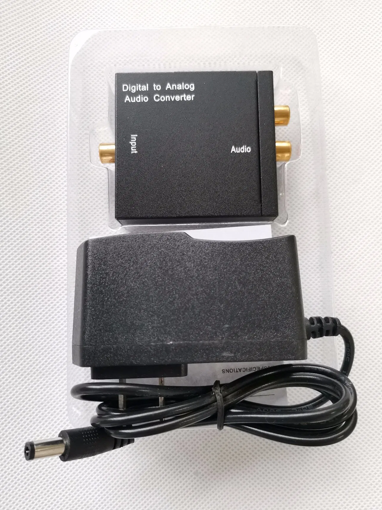 Цифро-аналоговый аудиоконвертер Toslink/Coaxial для ТВ