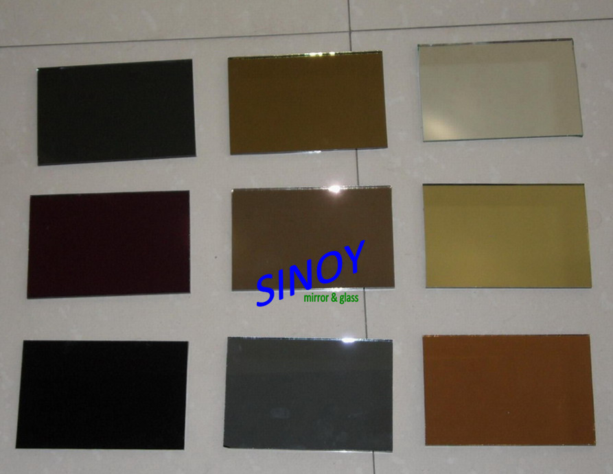 Sinoy Mirror Factory Supply Bronze Mirror Glass and Dark Grey Mirror