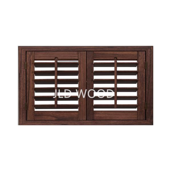 Horizontal Louver Window Plantation Shutters