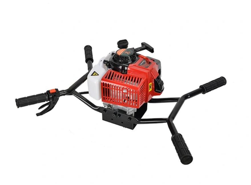 Professional 52cc 2HP Gasoline Earth Auger with Double Handle for Garden