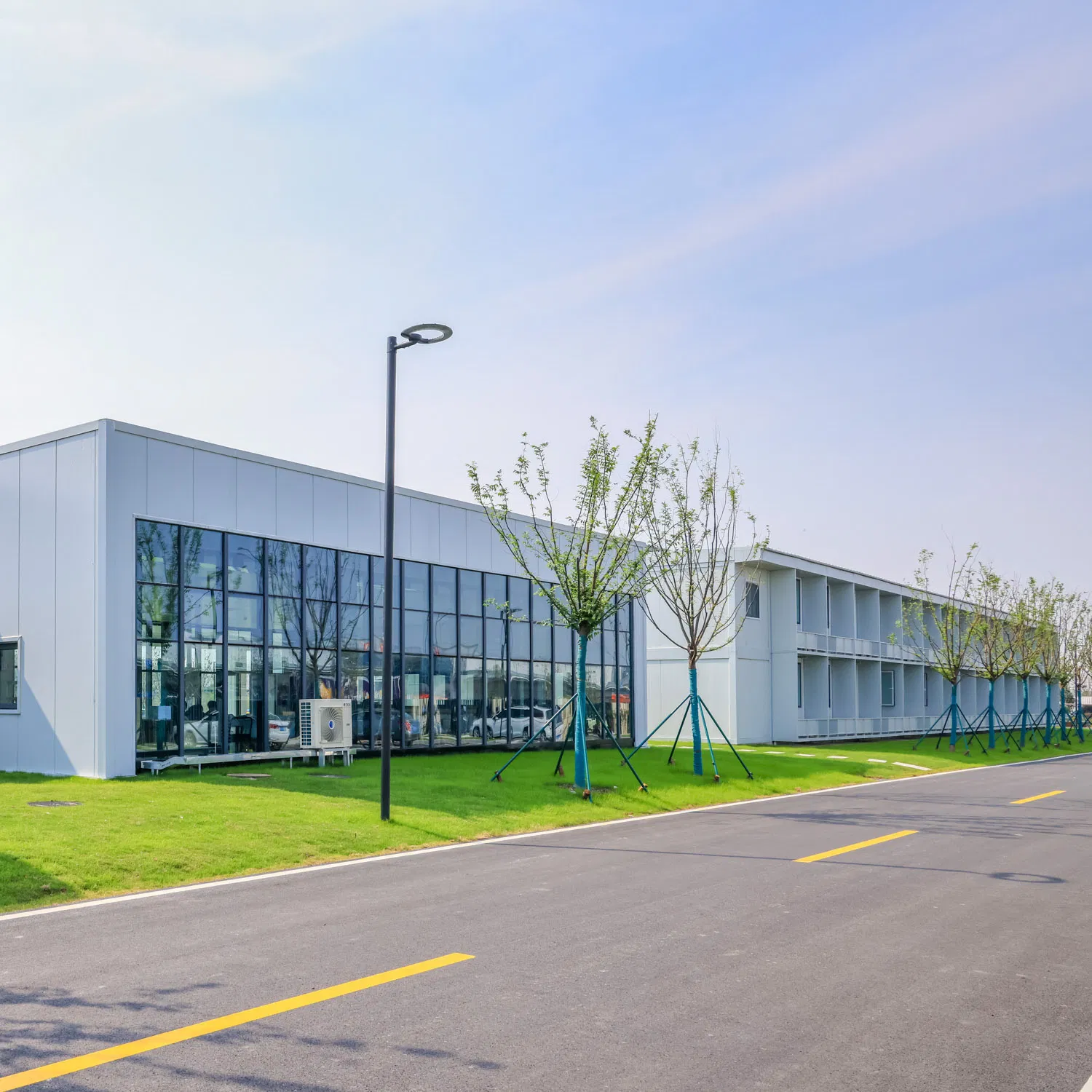 Affordable Sandwich Panel Container Labor Camp Prefab House Site Office Container in Construction Supplier Container Office Prefab House