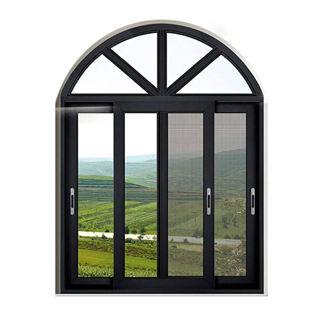 Modern Design Sliding Window Featuring Glazed Panel and Energy Savings