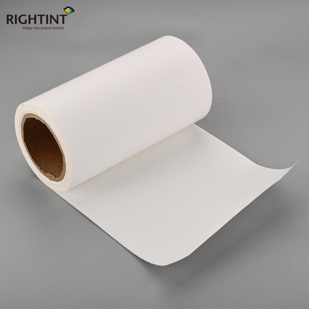 Opaque Synthetic Paper Rightint Carton Self Adhesive Labels Sticker Vinyl
